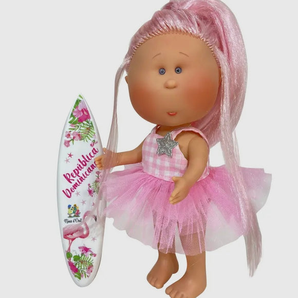 Mia Summer Doll - pink hair
