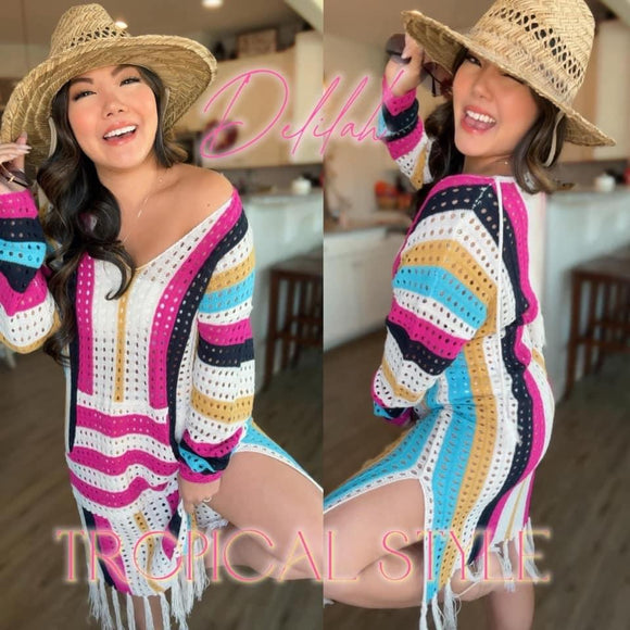 Delilah Swim Cover up - 2 color options