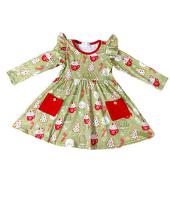 Christmas Cookies and Cocoa Dress