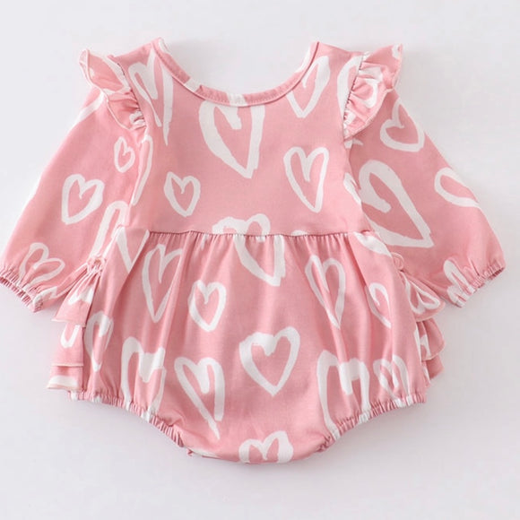 Heart Bubble Romper