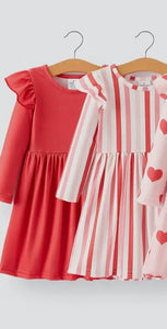 Red and Striped Dresses Bundle