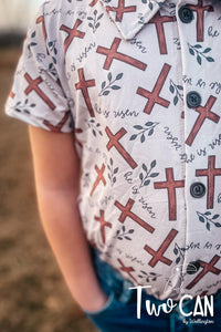 He is Risen Button up Shirt