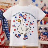 Stars, Stripes and Silly Goose Vines Tee