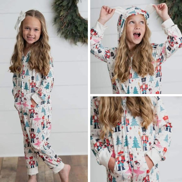 Nutcracker Hoodie Onesie Lounger