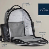 Itzy Ritzy Mini Plus Diaper Bag - Noir