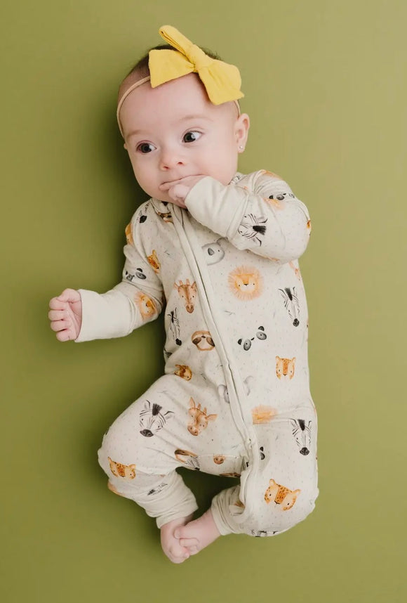 Jungle Friends Bamboo Romper