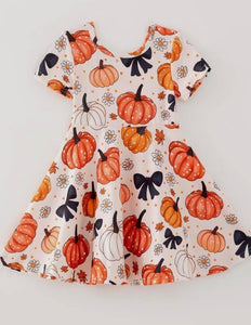 Pumpkins and Bows Dress