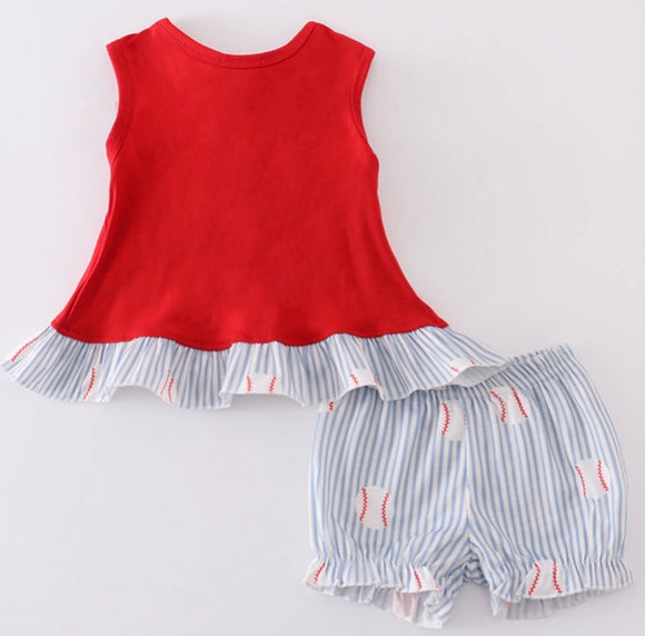 Baseball Swing Back Bummie Set