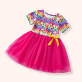Pete + Lucy Lisa Frank Tulle size 5