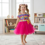 Pete + Lucy Lisa Frank Tulle size 5