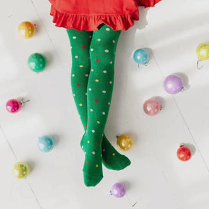 Little Stocking Co Dots Tights