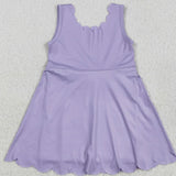Scalloped Athletic Dress