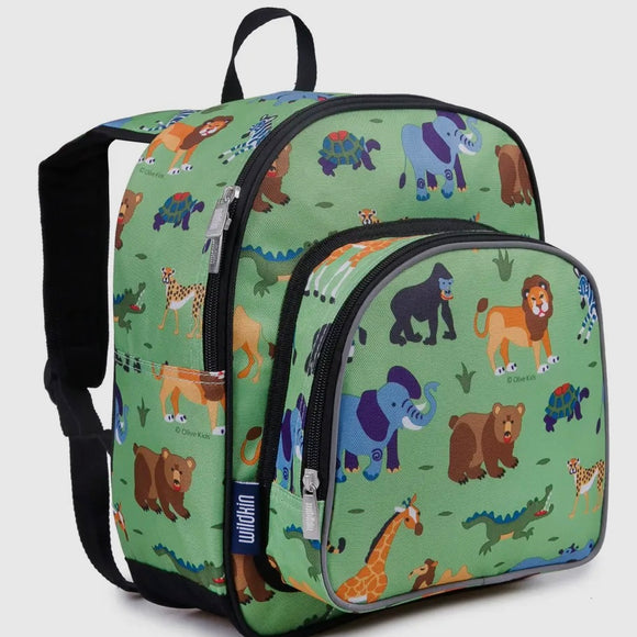 Wildkin 12” toddler backpack - Zoo