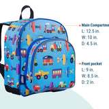 Wildkin 12” toddler backpack - Zoo