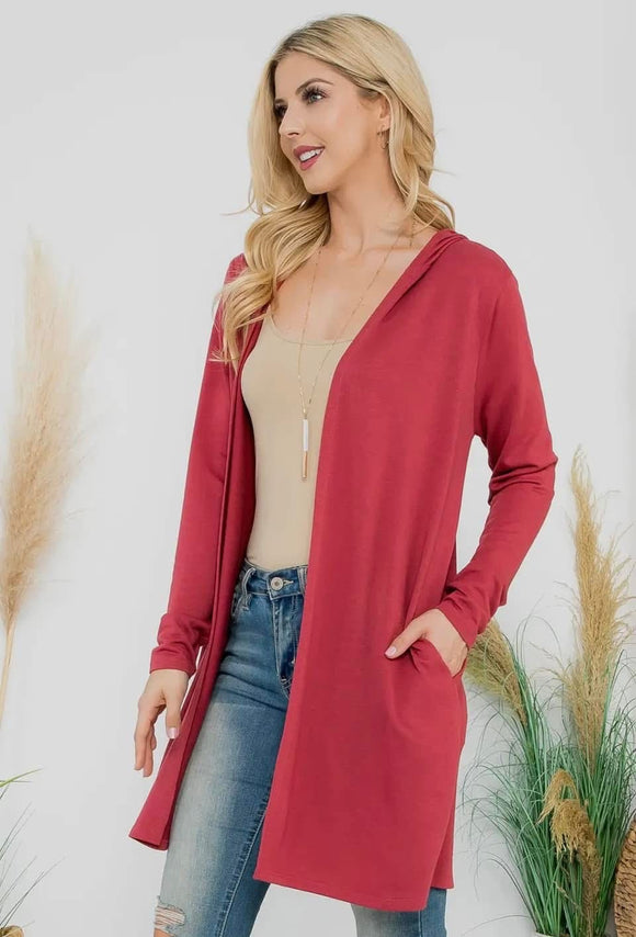 Women’s hoodie cardi