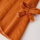 Pumpkin Bow Denim