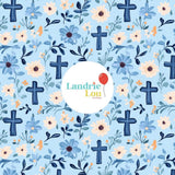 Landrie Lou Bamboo Cross & Floral Dress
