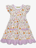 Purple Floral Dress size 5