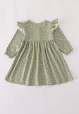 Sophie Corduroy Lace Dress