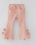 Light Pink Bow Denim