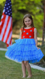 Star Spangled Tulle Dress