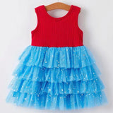 Star Spangled Tulle Dress