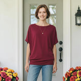 Cabernet Hacci Dolman top